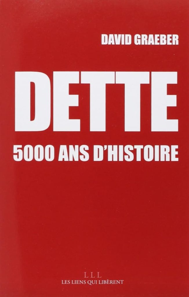 Couverture du livre "Dette : 5000 ans d'histoire"